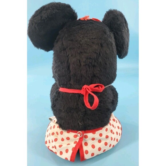Vintage 1960's Plush Walt Disney's Minnie Mouse Character California Stuffed USA - Picture 5 of 16